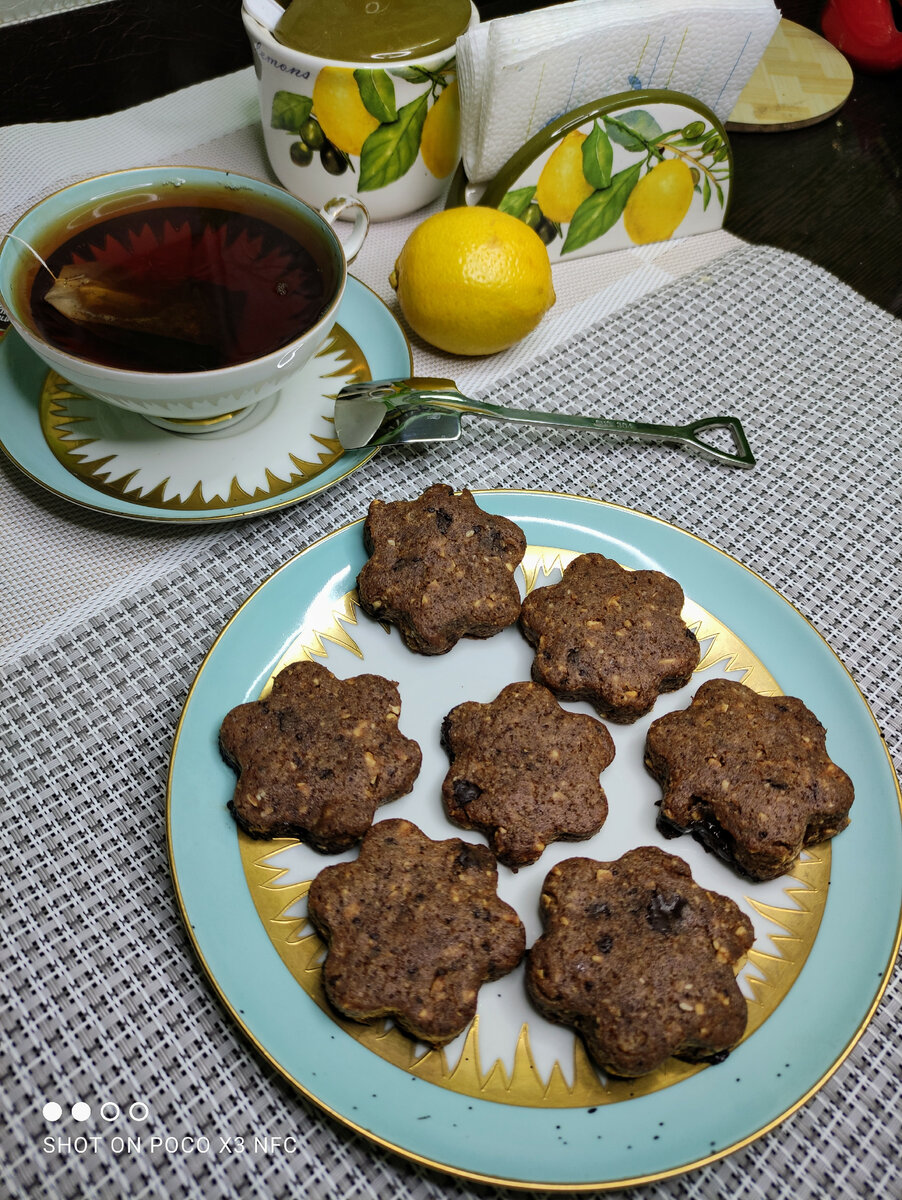 Нежное кето печенье с шоколадом и лимоном: простой рецепт