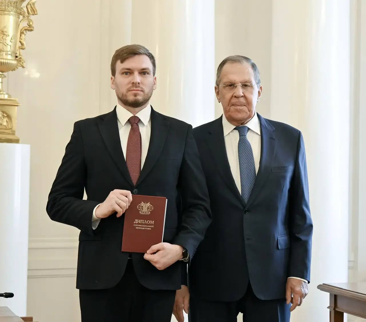 Владислав Шапша: Два ветерана СВО из нашего региона получили дипломы МГИМО из рук Министра иностранных дел РФ Сергея Лаврова