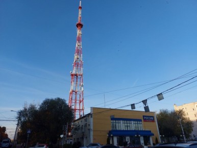 Калужскую телевышку подсветят в цвета флагов России и Беларуси
