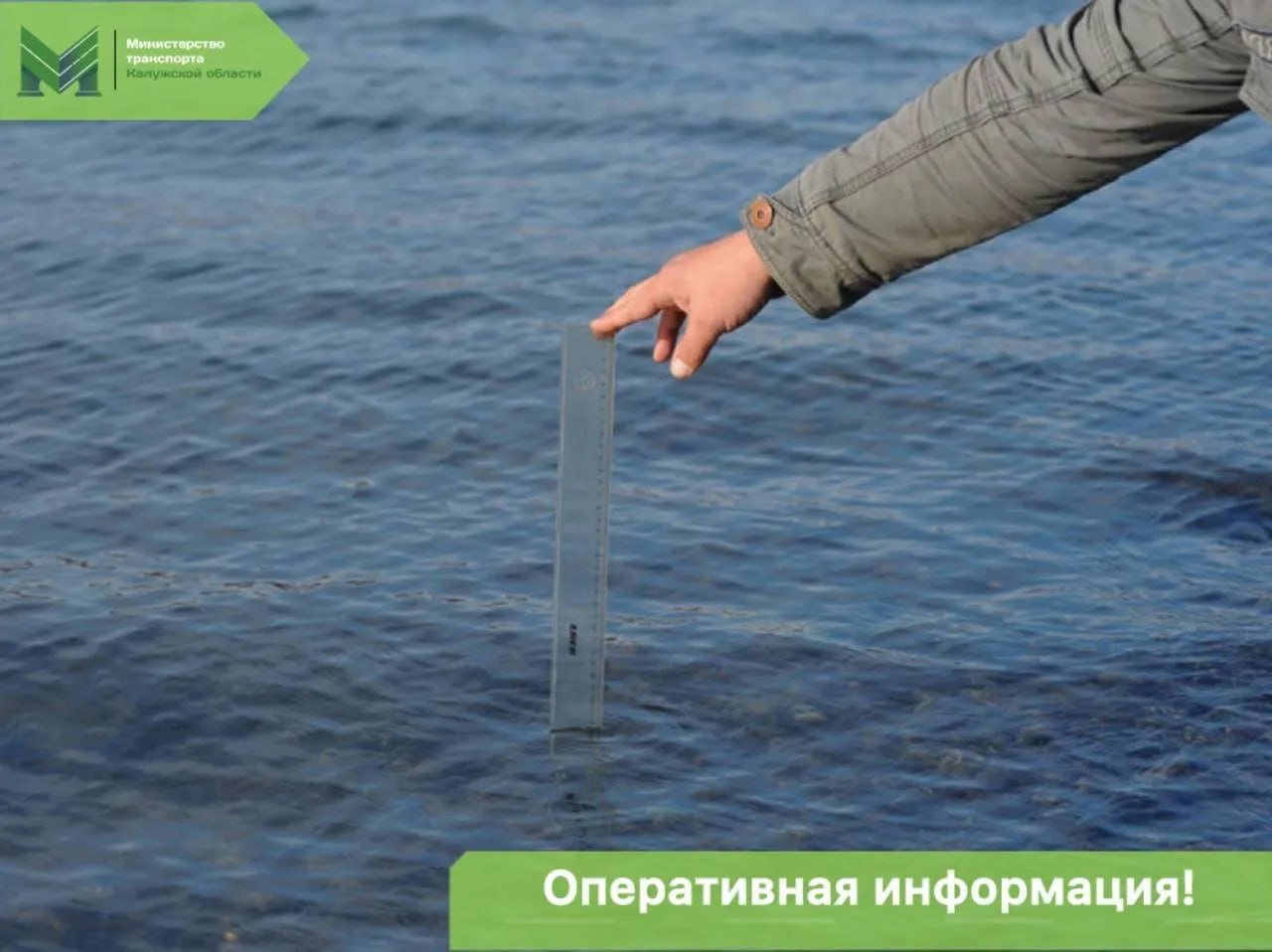 Ока поднялась на пять метров