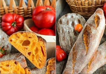 Томатный хлеб на закваске: сочное вдохновение для вашего стола