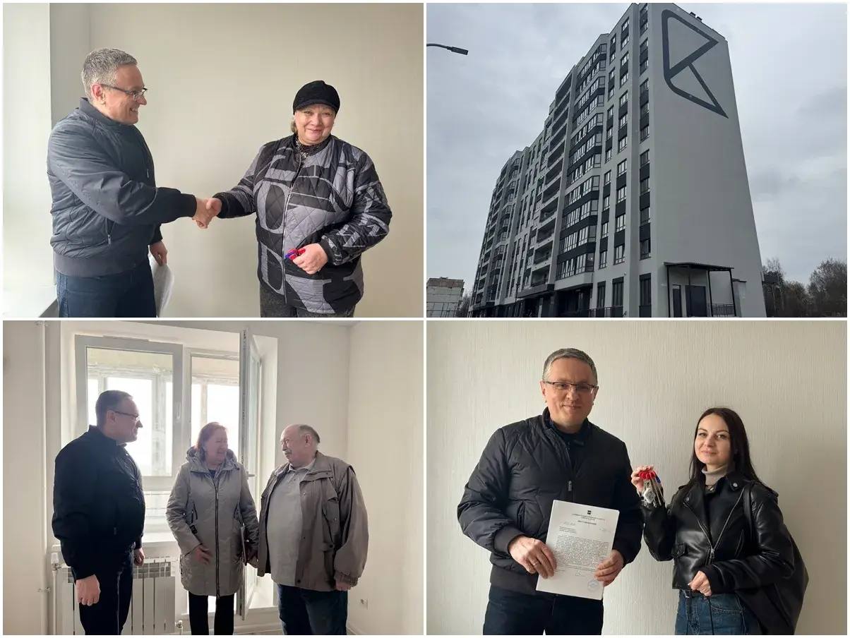 Дмитрий Денисов: Новые ключи – новая жизнь: ещё 80 калужских семей переехали в комфортные квартиры! Дмитрий Денисов: Новые ключи – новая жизнь: ещё 80 калужских семей переехали в комфортные квартиры!