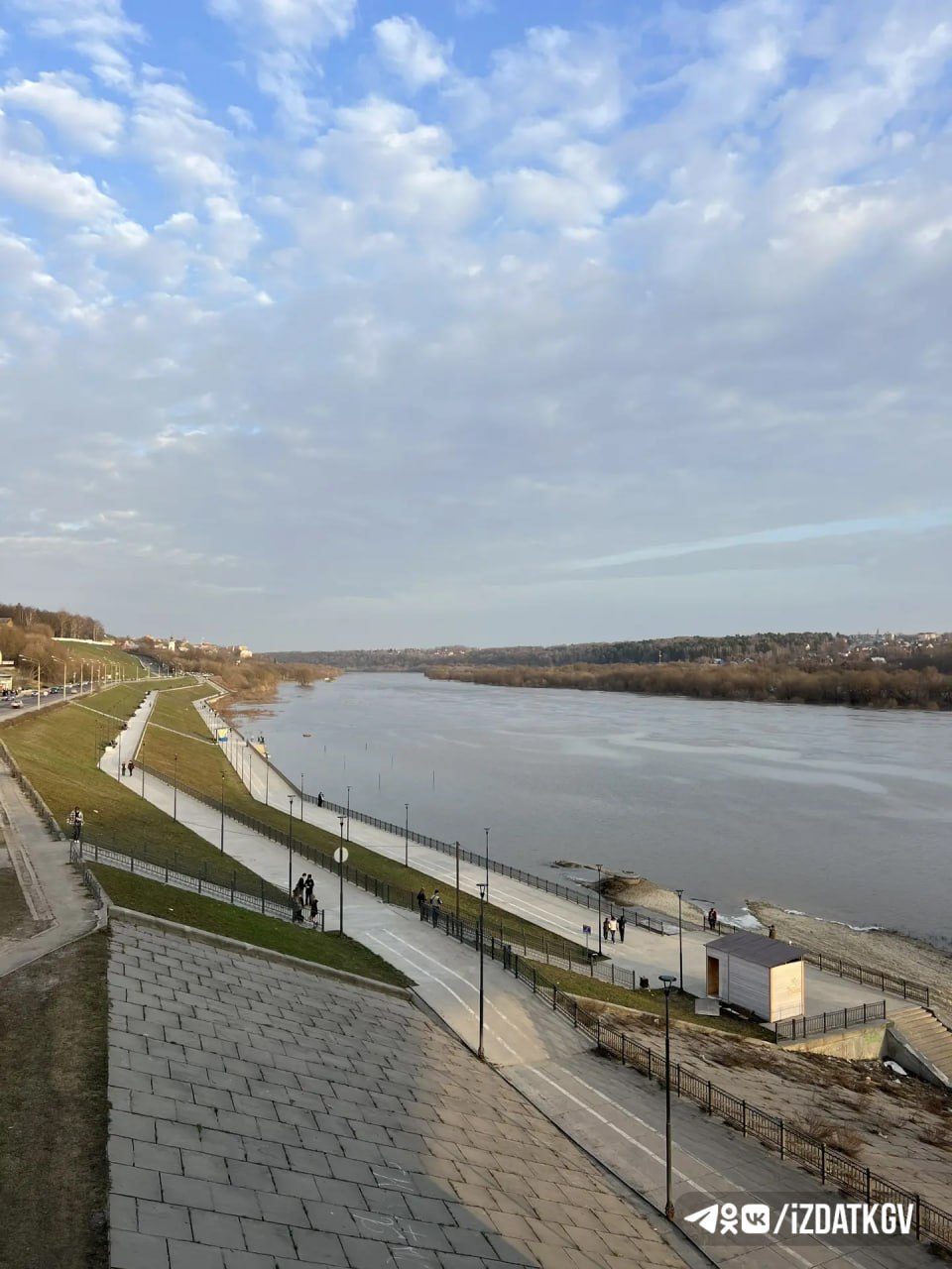 Ситуация с паводком в Калужской области по состоянию на 5 апреля: