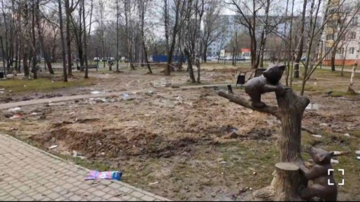 В калужском сквере Содружество наведут порядок в мае