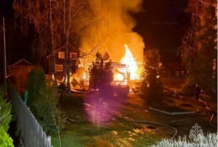 В Калужской области при пожаре пострадала 79-летняя женщина