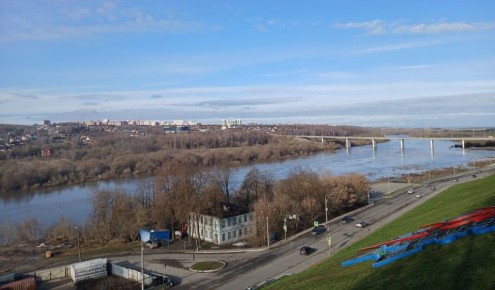 Ока в Калуге упала ещё на 68 сантиметров за сутки