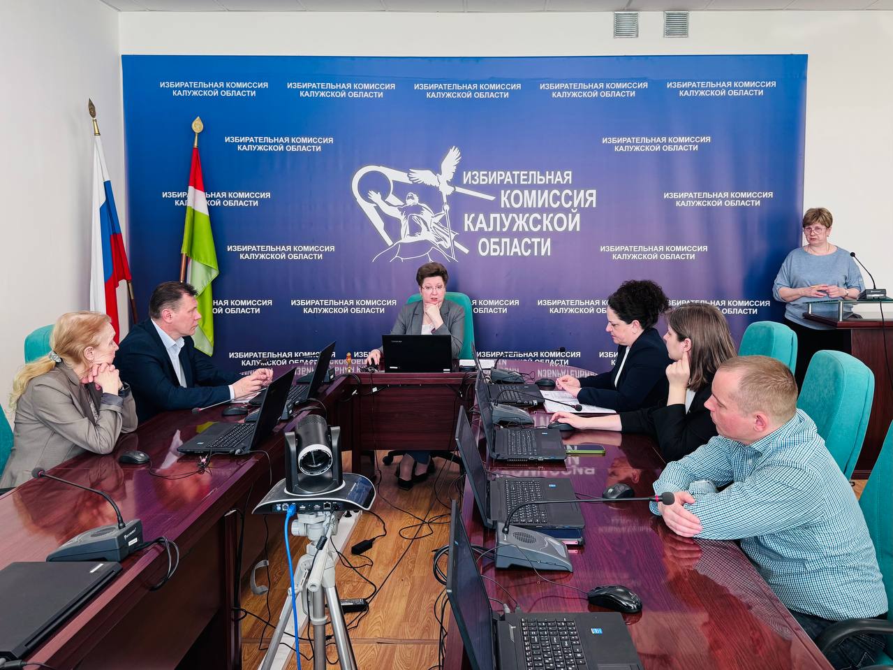 Сегодня, 8 апреля состоялось 129-е заседание Избирательной комиссии Калужской области Сегодня, 8 апреля состоялось 129-е заседание Избирательной комиссии Калужской области