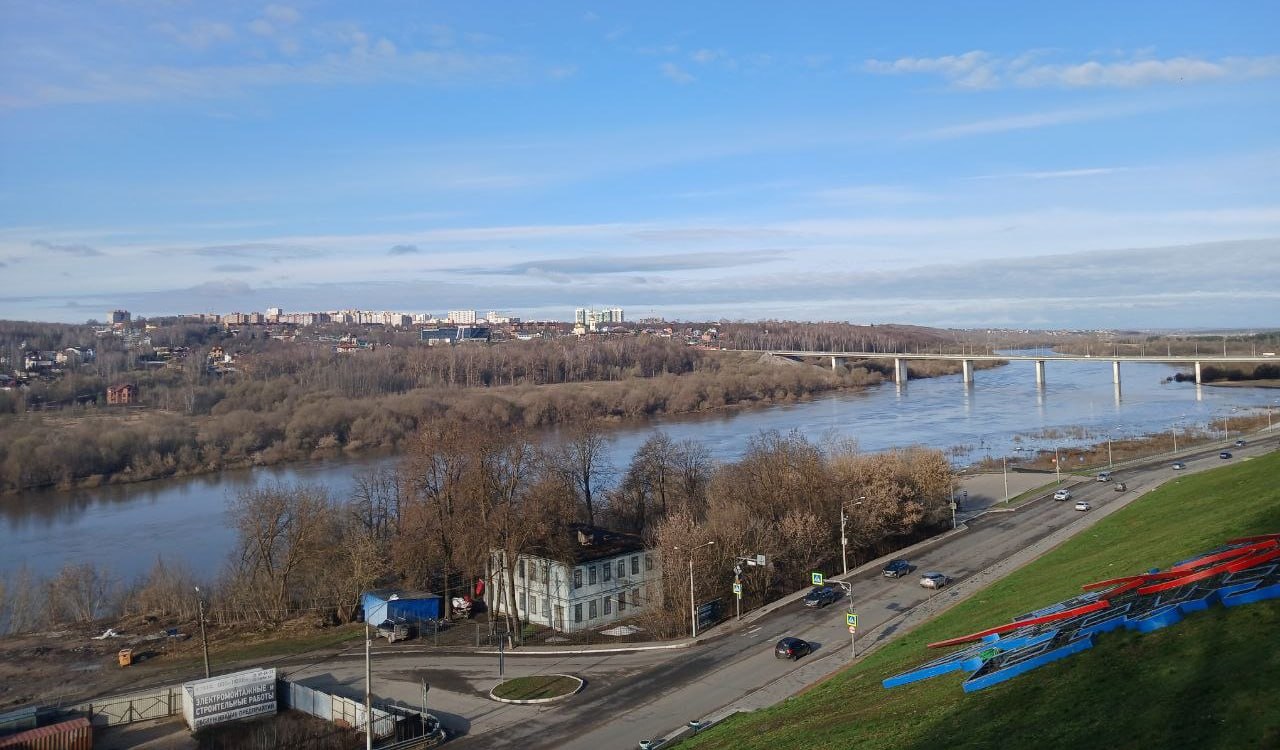 Вода в Оке за сутки опустилась ещё на 68 сантиметров