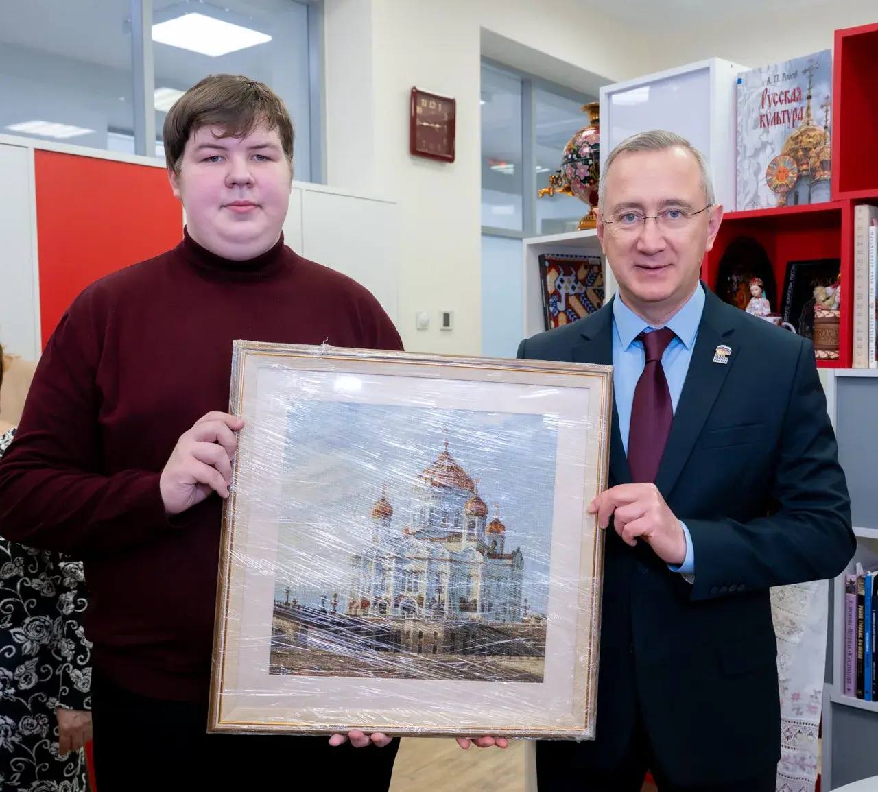 Владислав Шапша: Второклассники тринадцатой школы знают, почему наша областная столица – «колыбель космонавтики» Владислав Шапша: Второклассники тринадцатой школы знают, почему наша областная столица – «колыбель космонавтики»