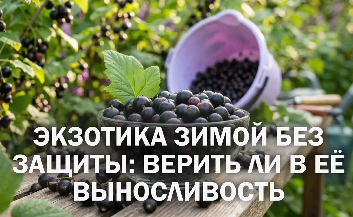Смородина Экзотика: Как она выжила в аномальные морозы без укрытия