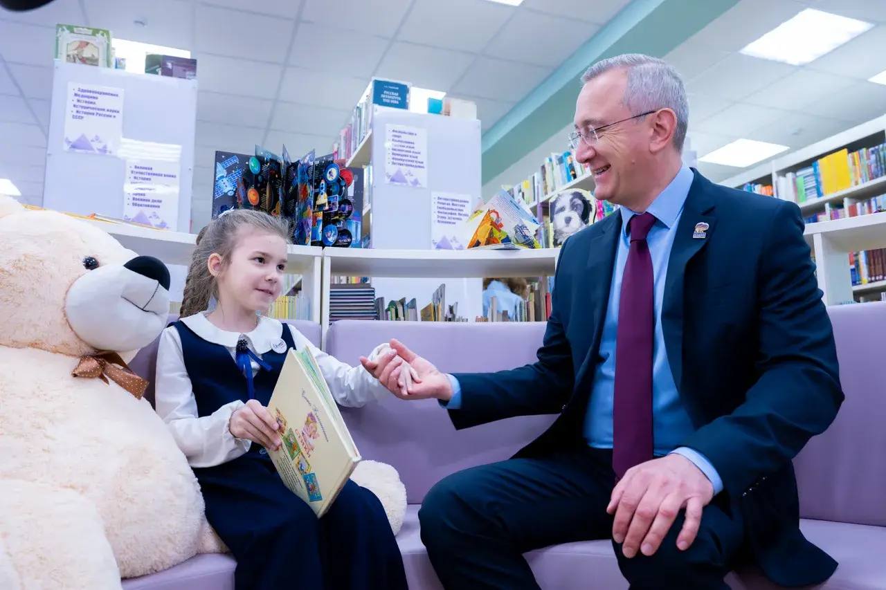 Владислав Шапша: Второклассники тринадцатой школы знают, почему наша областная столица – «колыбель космонавтики» Владислав Шапша: Второклассники тринадцатой школы знают, почему наша областная столица – «колыбель космонавтики»