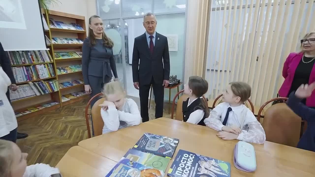 Владислав Шапша: Второклассники тринадцатой школы знают, почему наша областная столица – «колыбель космонавтики»