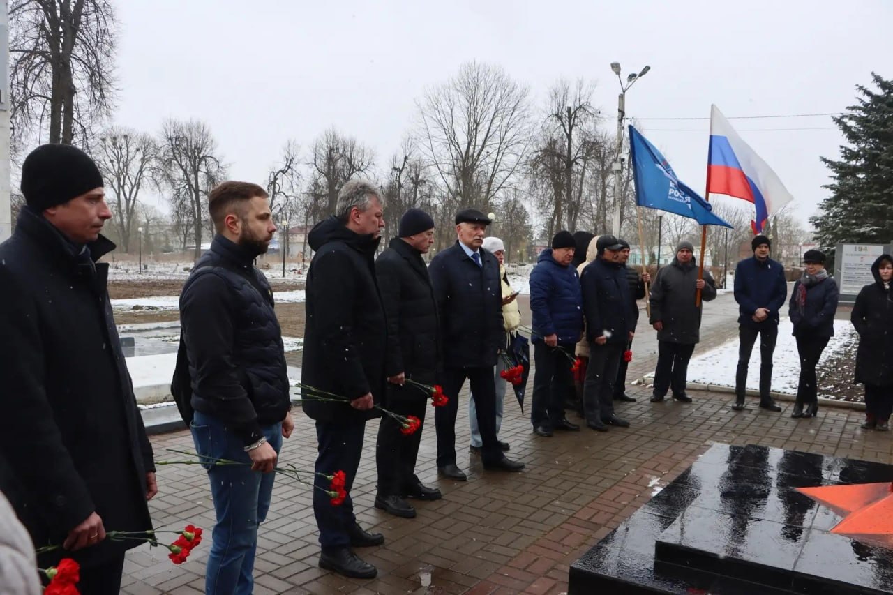 В Сухиничах почтили память узников фашизма