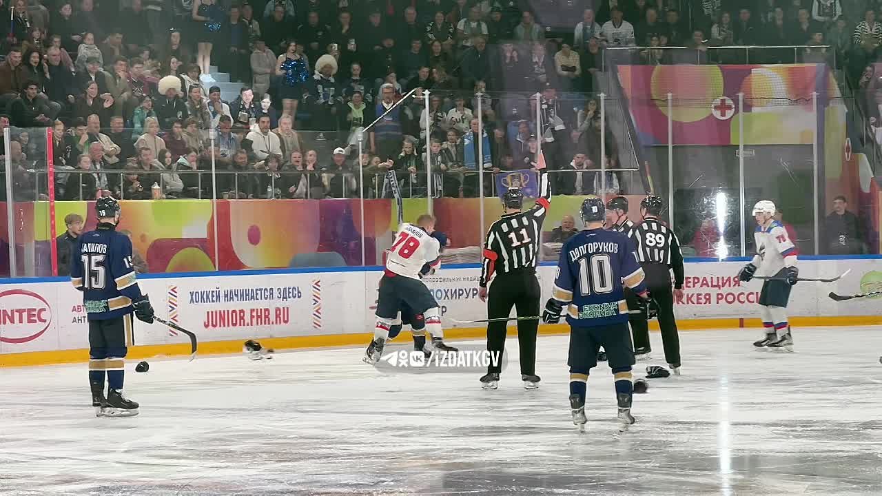 «Калуга» уступила «Граниту» во втором матче 1/4 плей-офф НМХЛ