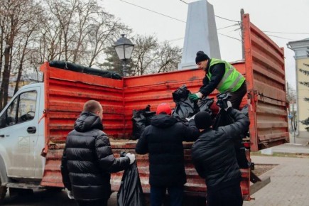 В Калужской области провели почти 600 субботников