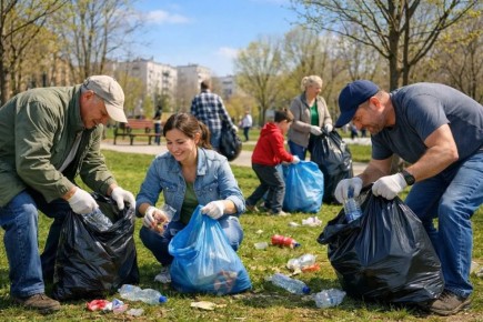 За две недели калужане провели почти 600 субботников