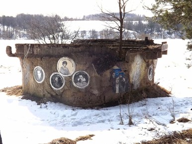 "Ковчег". Арт-объект в пойме Протвы около Боровска