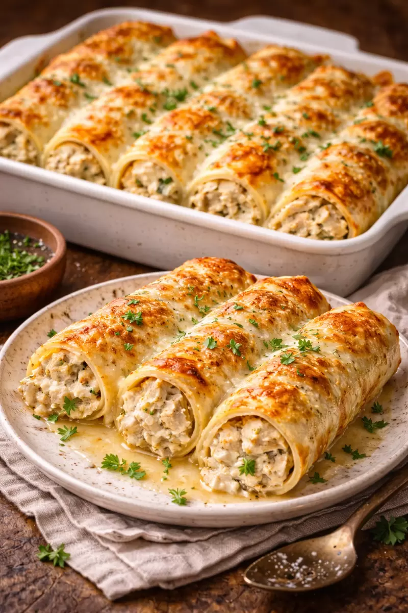 Каннеллони из блинов: как сделать ресторанное блюдо из простейших ингредиентов