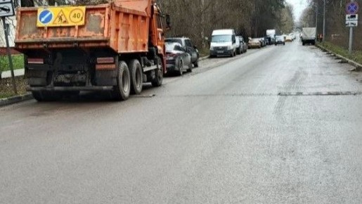 На улице Гвардейской убрали «лежачий полицейский»