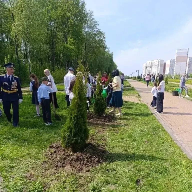 Калуга приняла участие в акции "Сад Памяти" Калуга приняла участие в акции "Сад Памяти"