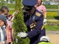 В Калуге сотрудники полиции приняли участие в патриотической акции «Сад Памяти»
