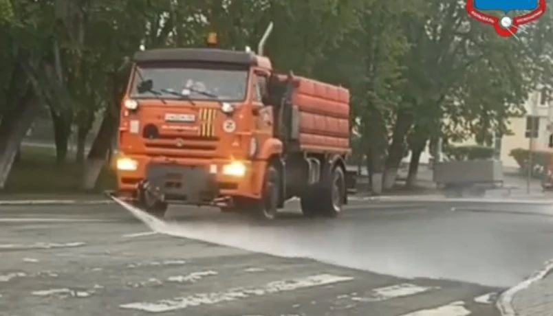 В Калуге дороги начнут поливать два раза в день