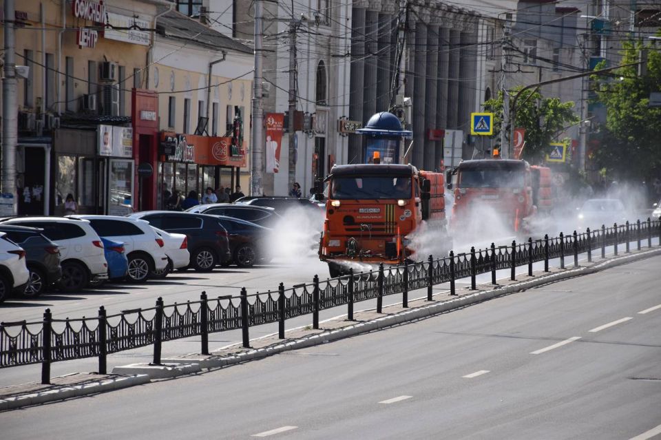Калугу плавит: хроники знойного дня Калугу плавит: хроники знойного дня