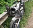 Парень с девушкой на мотоцикле пострадали в ДТП