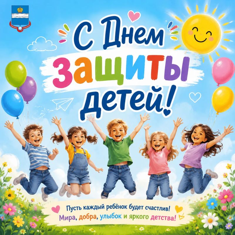 С Днем защиты детей. В этот день мы с особой теплотой и нежностью смотрим на наших юных калужан