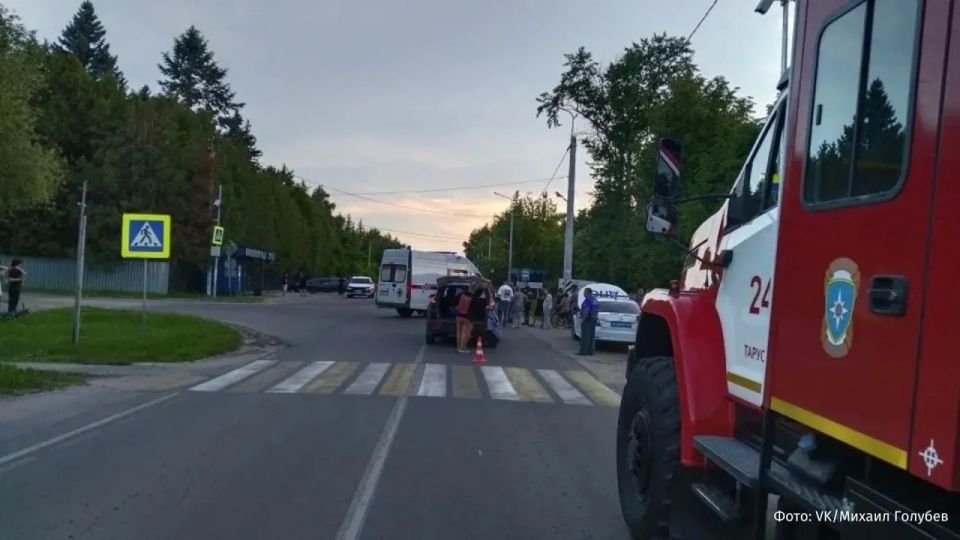 Нетрезвый экс-глава Тарусы сбил женщину на пешеходном переходе
