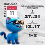 Доброе утро, калужане!. Сегодня синоптики обещают небольшую облачность, без осадков