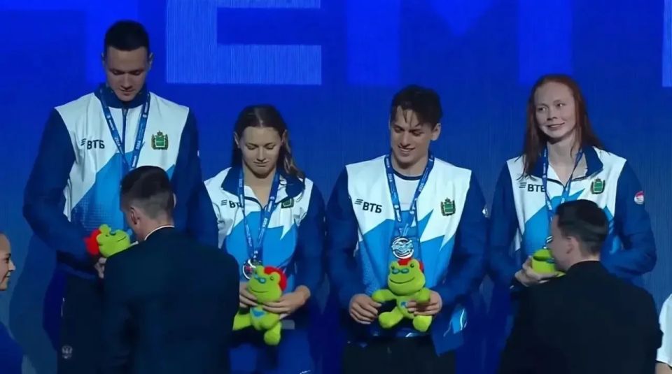 Владислав Шапша: Наши пловцы отлично выступили на чемпионате России! Владислав Шапша: Наши пловцы отлично выступили на чемпионате России!