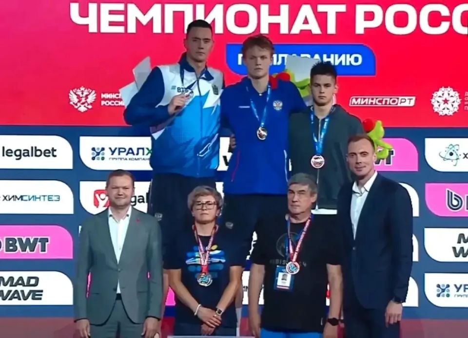 Владислав Шапша: Наши пловцы отлично выступили на чемпионате России! Владислав Шапша: Наши пловцы отлично выступили на чемпионате России!