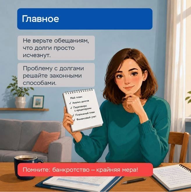 Предлагают списать долги без потерь?