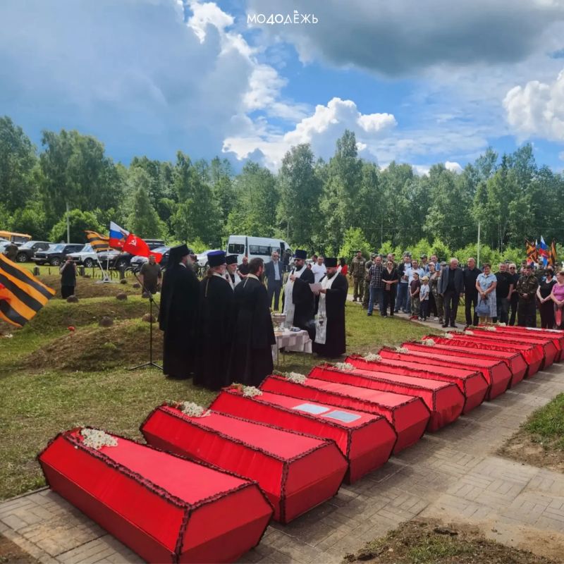 Они вернулись домой. В Мосальском округе состоялась церемония захоронения 112 воинов, погибших в годы Великой Отечественной войны Они вернулись домой. В Мосальском округе состоялась церемония захоронения 112 воинов, погибших в годы Великой Отечественной войны