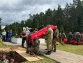 Останки 123 красноармейцев перезахоронили в Юхновском округе