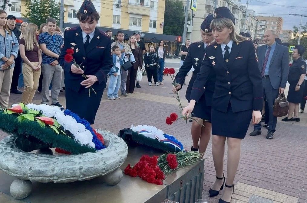 Память, которую храним: калужские полицейские почтили подвиг героев