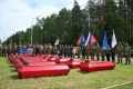 В Калужской области с почестями перезахоронили 123 красноармейца