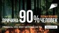 Лесопожарная обстановка в лесах Калужской области