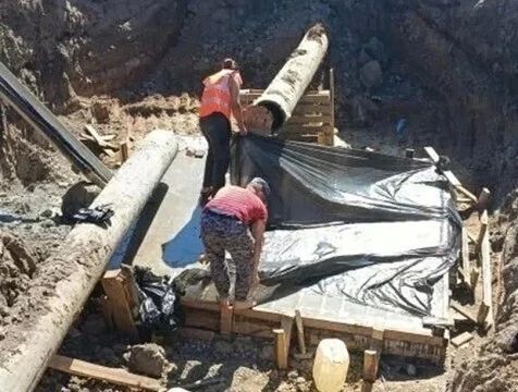 Капремонт водопроводных сетей на улице Путейской планируют закончить к концу лета
