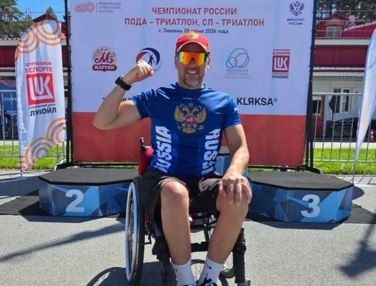 Калужский триатлет стал серебряным призёром чемпионата России
