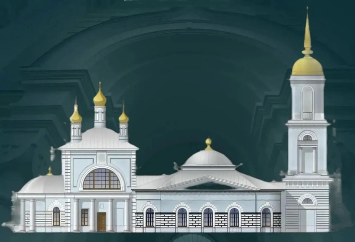 В Калуге начали восстанавливать старинную Одигитриевскую церковь