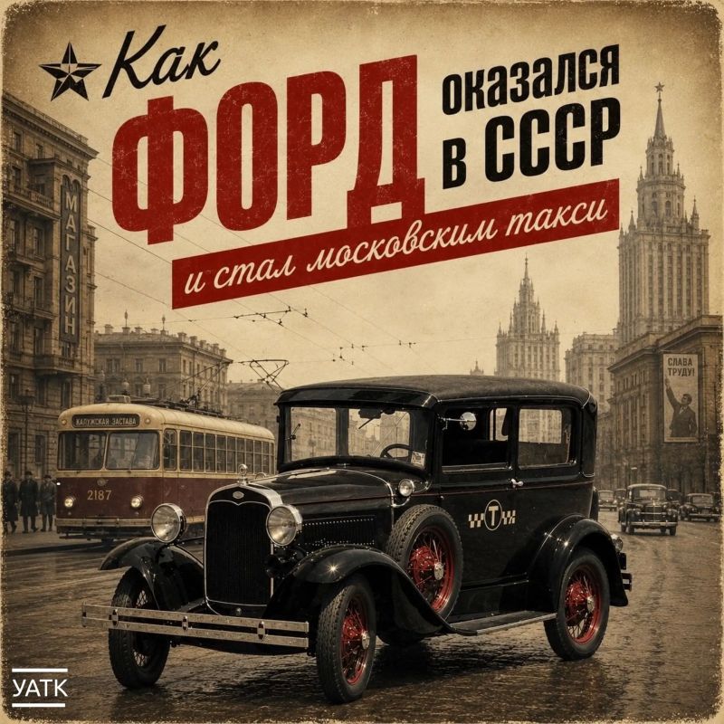 Как Форд оказался в СССР и стал московским такси