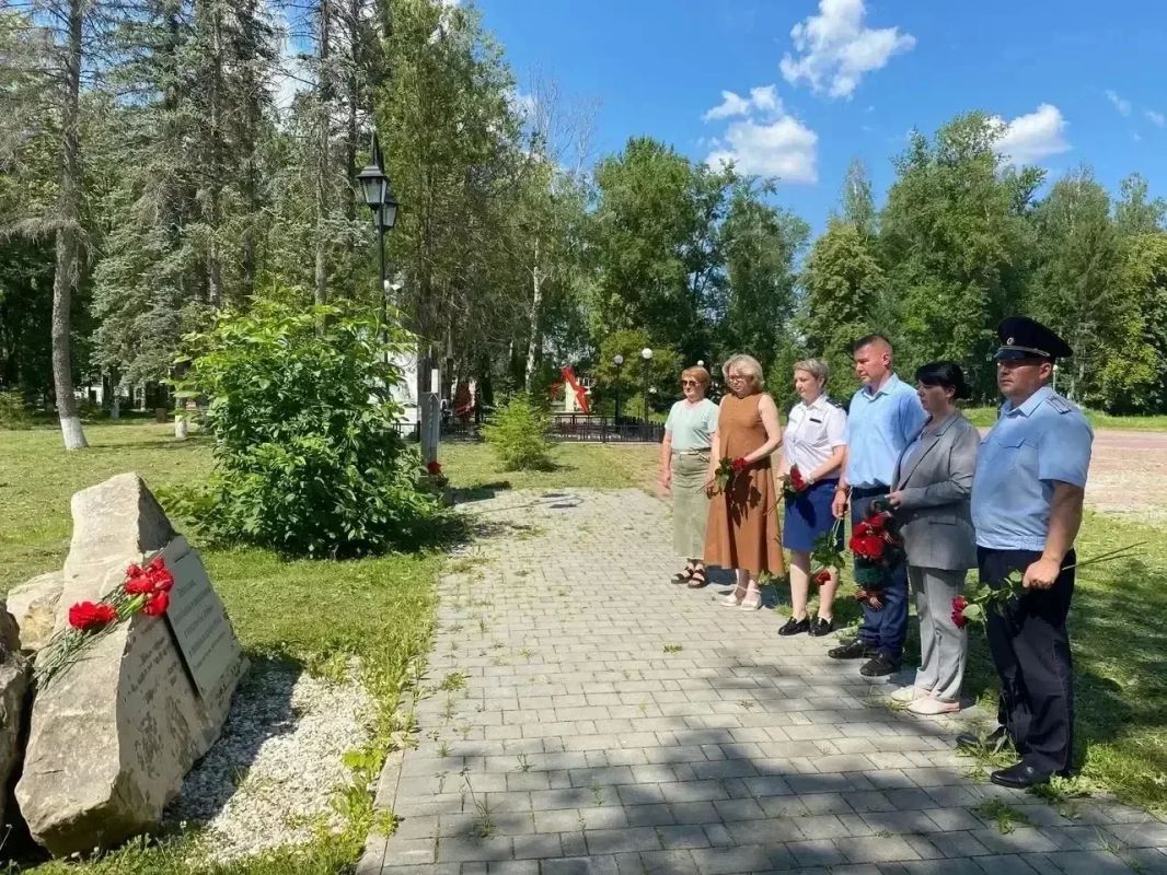В Ферзиковском муниципальном округе состоялся митинг посвящённый Дню ветеранов боевых действий