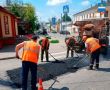 В Калуге за неделю залатали ямы на шести улицах