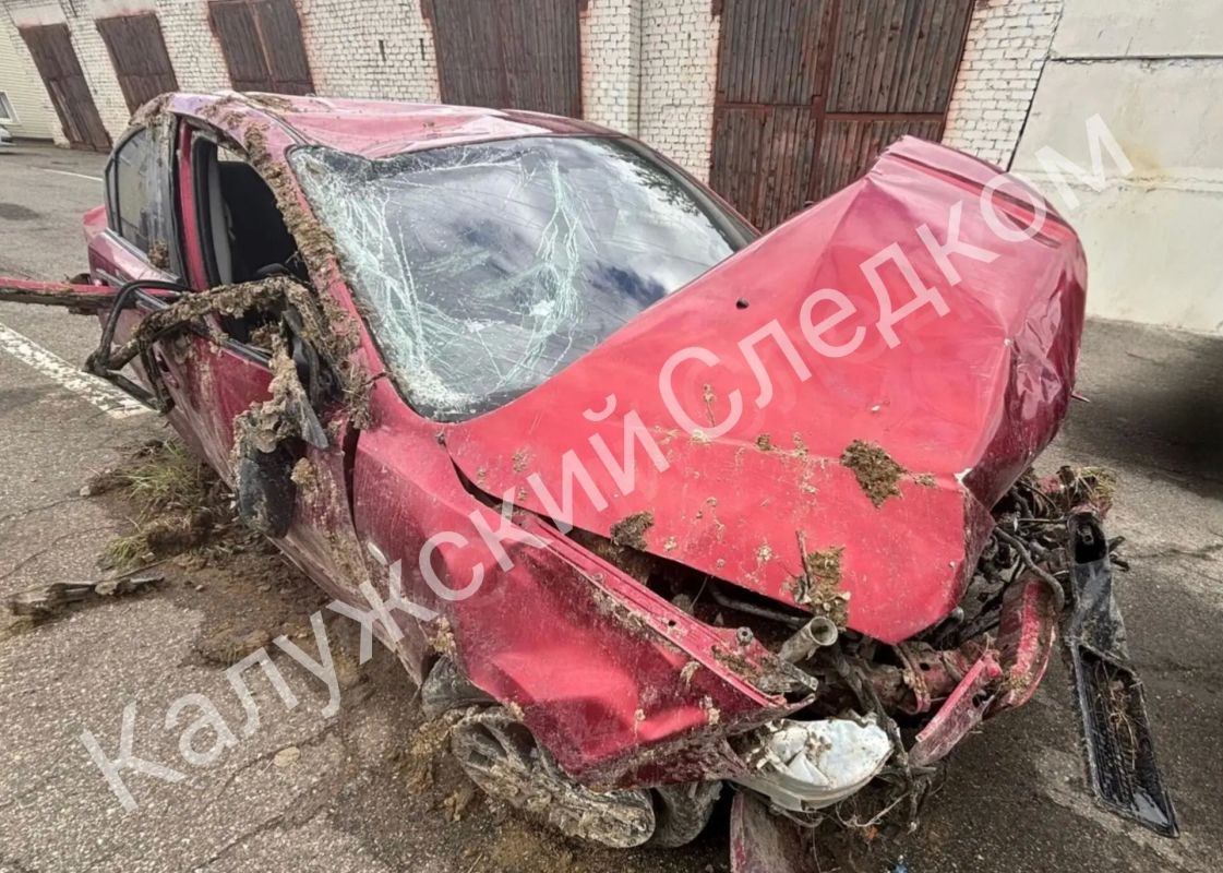 В Калужской области пьяный водитель разбил машину на 140 км/ч, погиб ребёнок