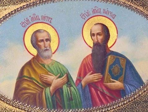 День апостолов Петра и Павла отмечают православные верующие