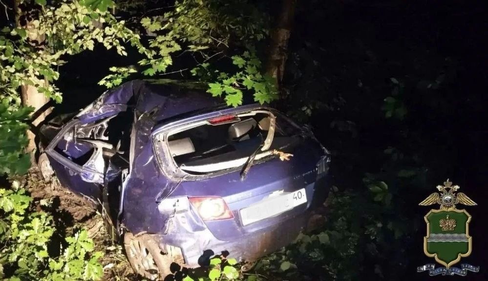 В Калужской области за сутки в двух ДТП погиб один и пострадали два человека