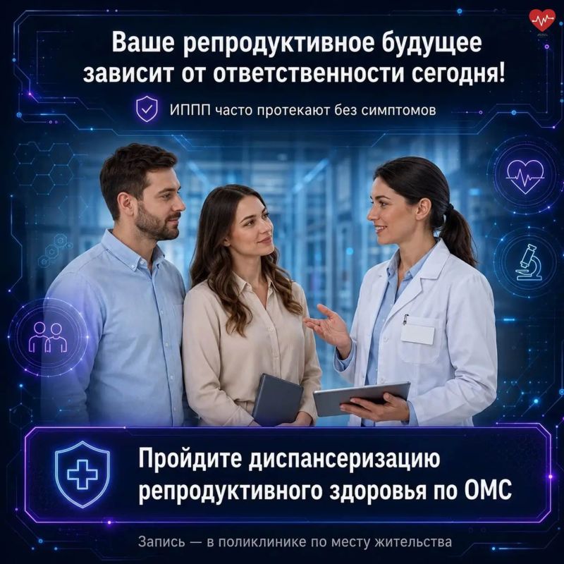 Ваше будущее зависит от ответственности, которую вы проявляете сегодня! 66 881 калужанин уже прошли репродуктивную диспансеризацию в этом году