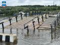 В Калуге закрыли понтонный мост через Оку
